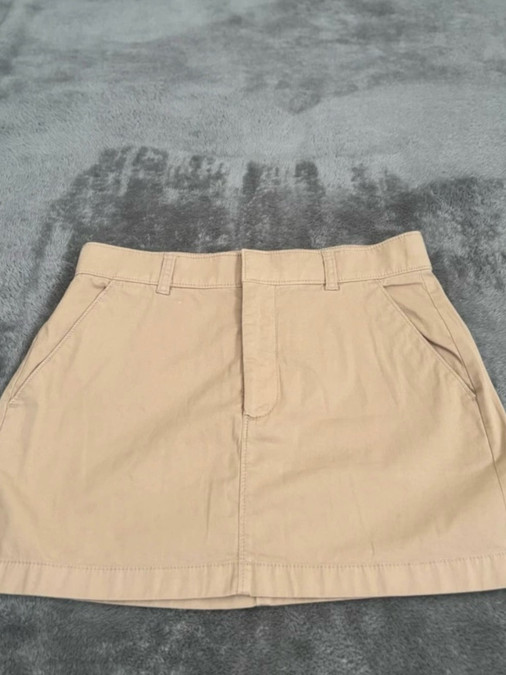 Abercrombie & Fitch Beige Mini Skirt